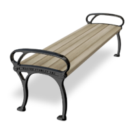 backless bench