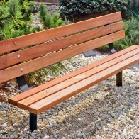 wood bench