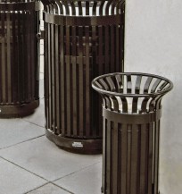 ash urn with litter receptacles