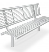 steel rod bench