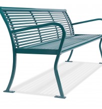 steel rod bench